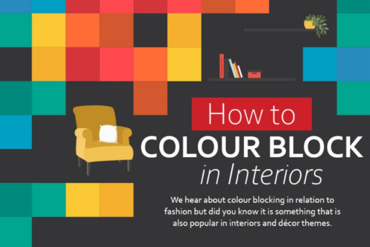 How to colour block in Interiors