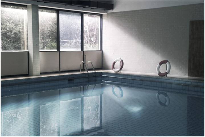 indoor heated pool at home