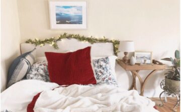 Bedroom decorated Extra Cozy