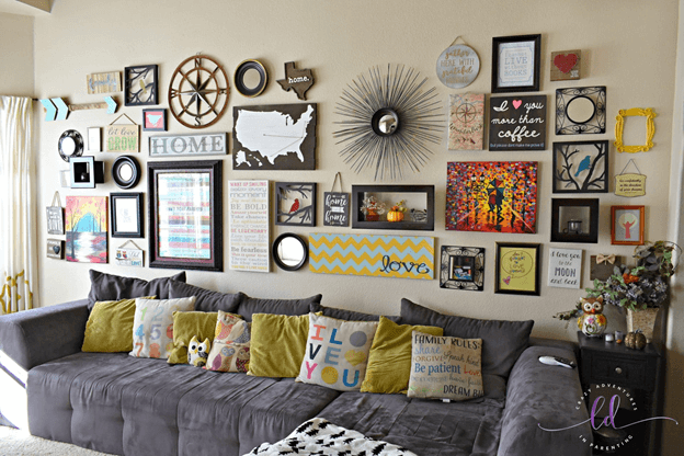 Ideas To Decorate Your Living Room Walls, Accent Pieces For Living Room Wall