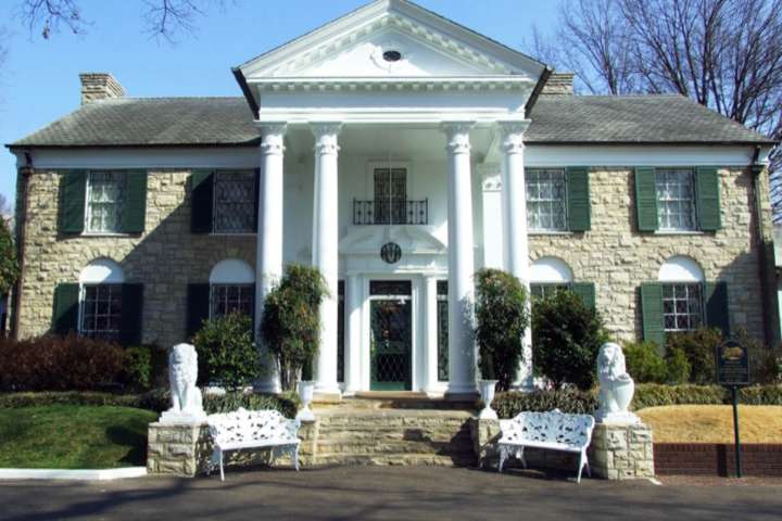 Elvis Presley's Graceland home