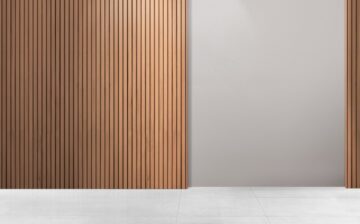 wall panels placed at home