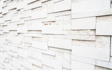 geometric white cladding