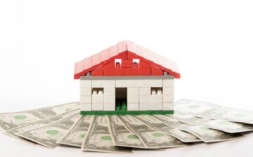 house on top of money