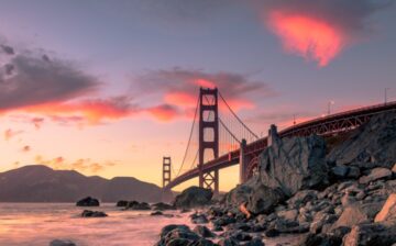 California city and its bridge